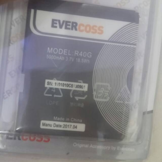 BATERAI EVERCOSS R40G