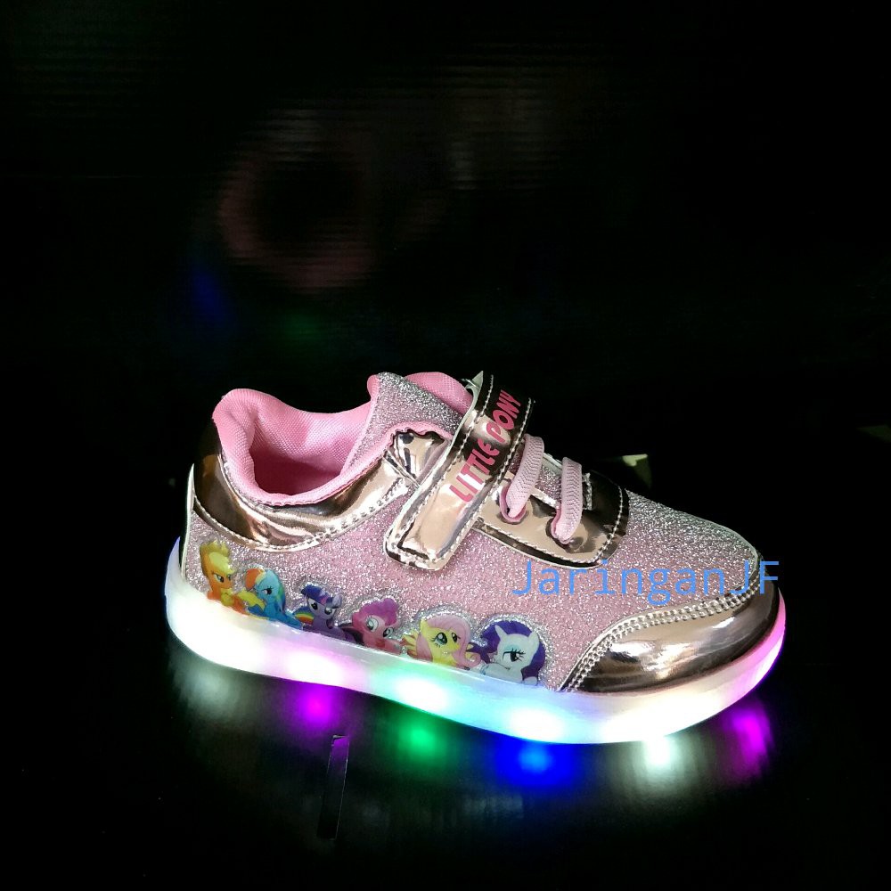 Harga Murah Sepatu Anak Sepatu Pony Sepatu Led Sepatu Lampu Sepatu