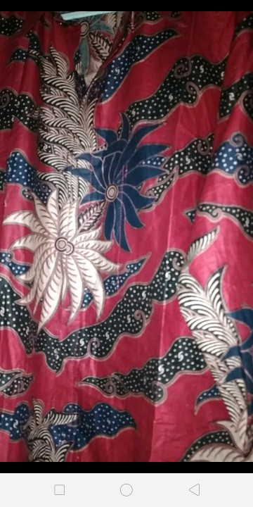 Kemeja Batik Pria Lengan Panjang Size M L Xl Xxl Xxxl Bswart