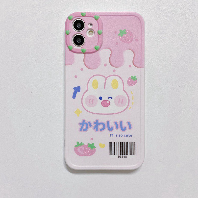 Lovely ICE Bunny & Bear Soft Case OPPO A53 A33 A31 A5 A9 2020 A16 A54 A55 A74 A15 A15S A3S A52 A92 A57 A39 F1S F9 Pro A7 A5S A12 A11K F11 K3 K5 Reno 4 5 F 6 Realme C1 X XT Casing VIVO Y11 Y12 Y12i Y15 Y17 Y12S Y20 Y20S Y50 Y30 Y30i Y83 Y81 Y91C Y93-#2