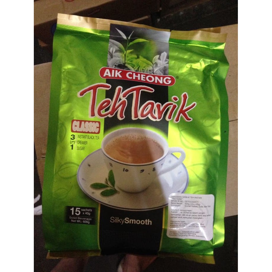 

Aik Cheong Teh Tarik Malaysia Isi 15 Classic 3 in 1 AikCheong Tea 3in1 - tth1635