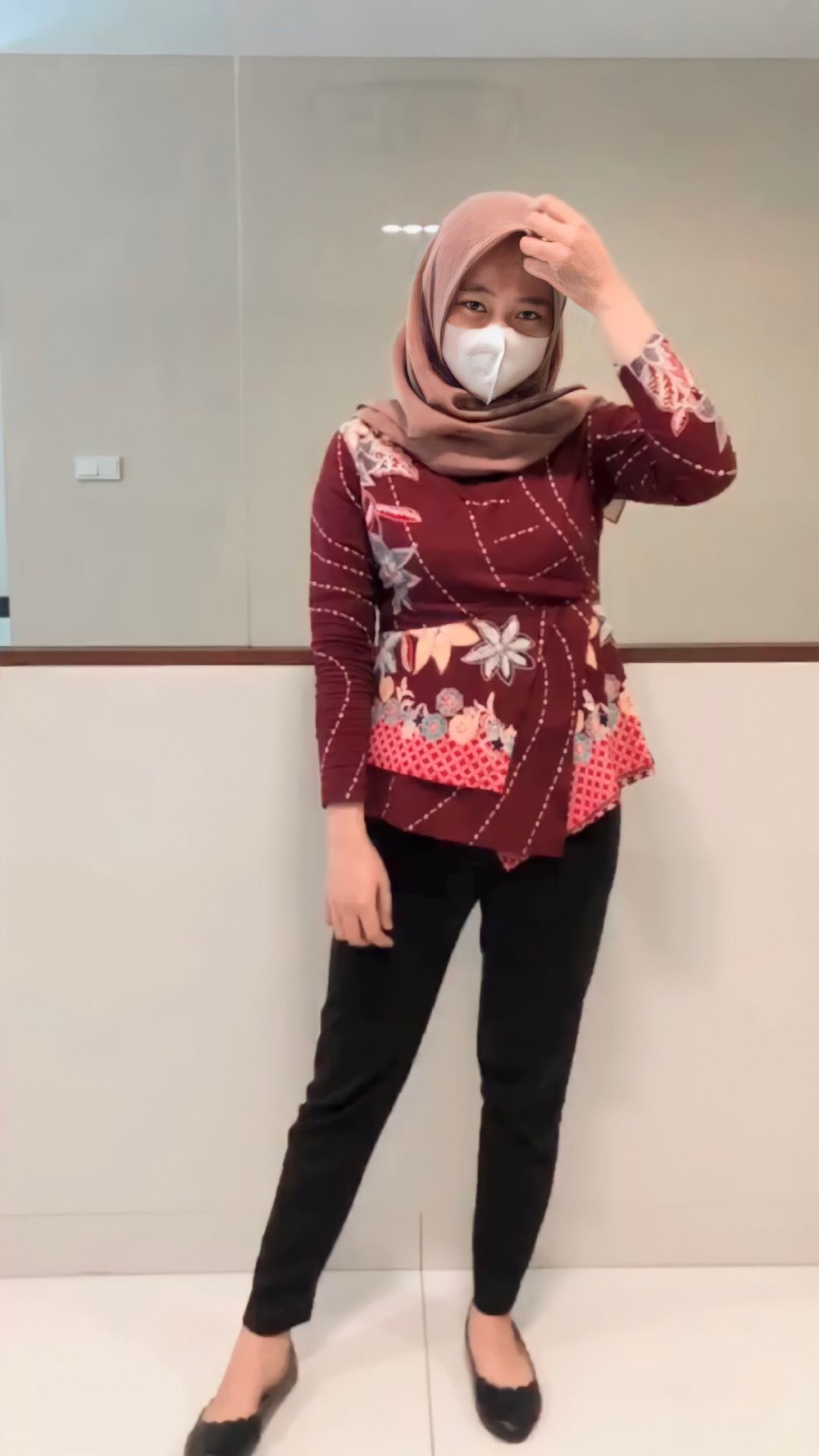 Batik Wanita - Atasan Blouse Batik Wanita Fashion 606