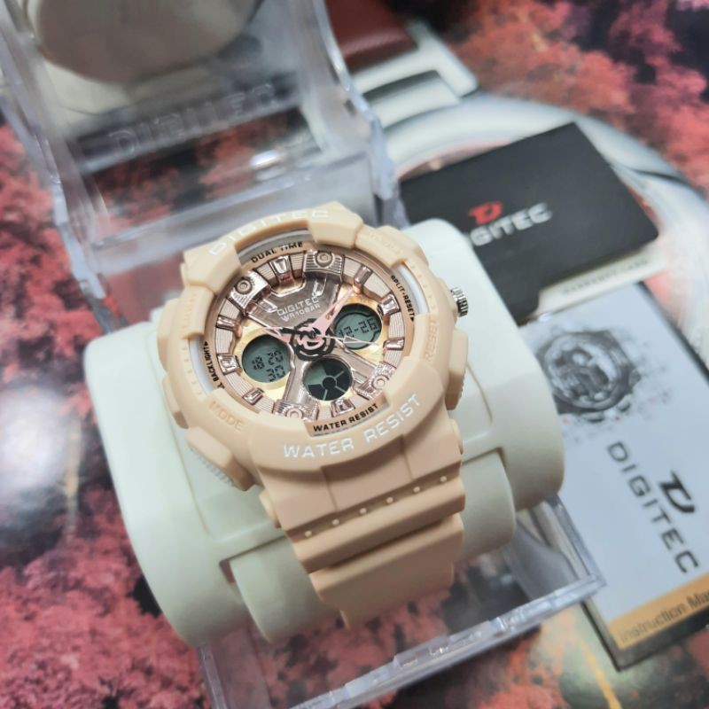 [COD] [SALE] jam tangan wanita tahan air digitec dg-4032t