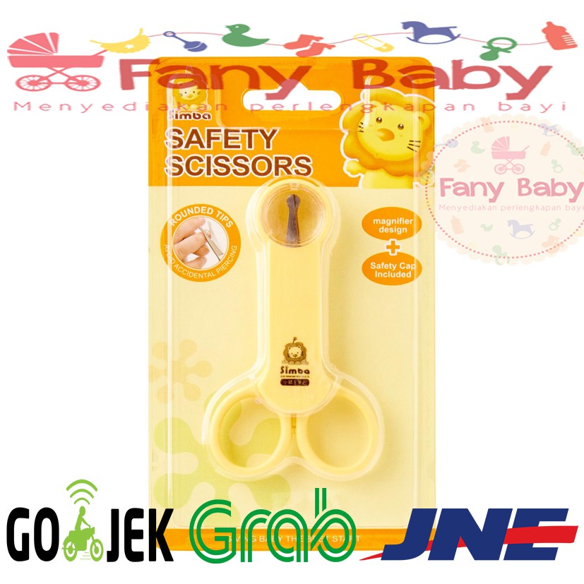 Simba Safety Scissors 1738 / Gunting Kuku Bayi