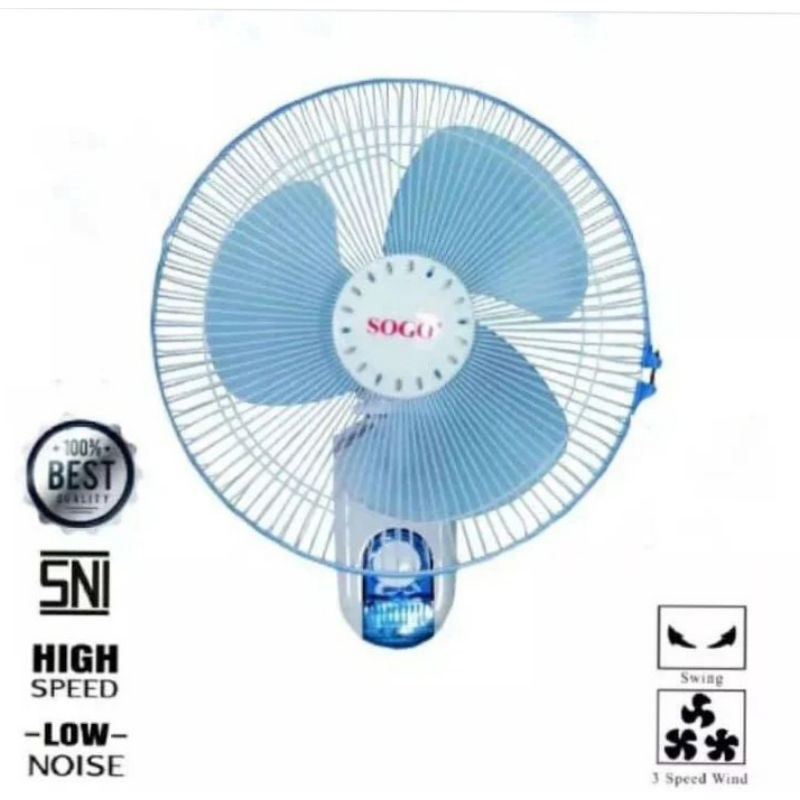 TARA Kipas Angin Dinding / Kipas Dinding / Wall Fan 16 inch SOGO