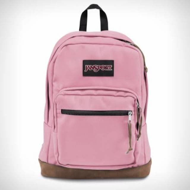 PRELOVED MISTY PINK JANSPORT ORIGINAL