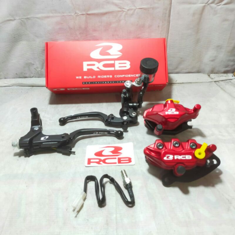 Master Rem RCB S1 Kanan Radial Handel Kiri Kopling S1 RCB Kaliper Depan RCB Kaliper Belakang RCB Sem