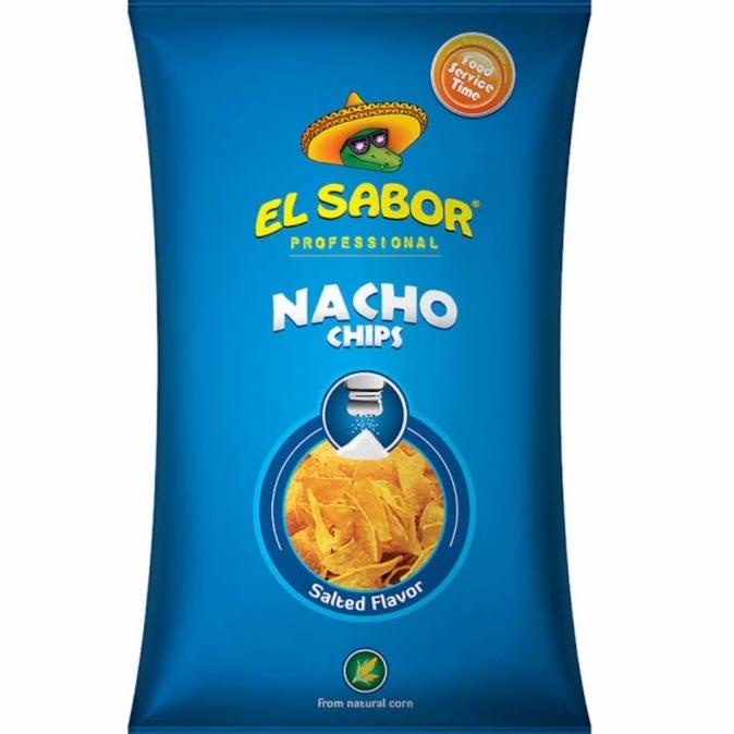 

El Sabor Nacho Chips Salted Flavor 500Gr import Greece ORIGINAL