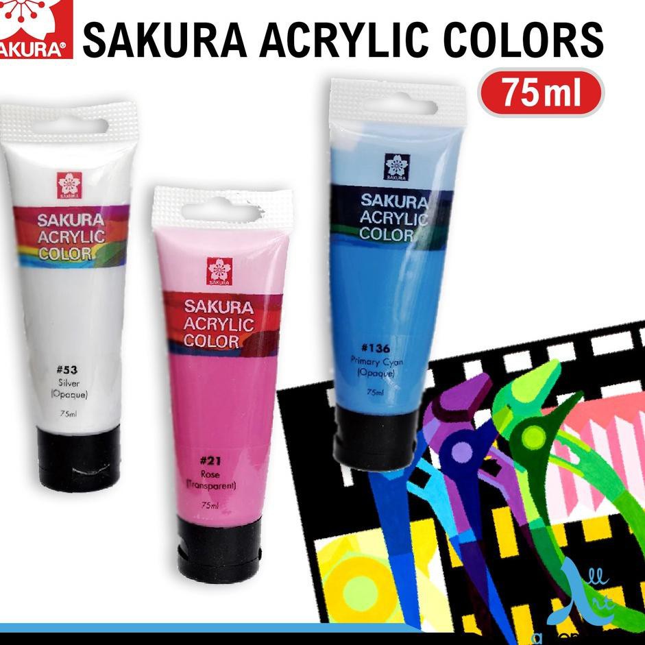 

ZNQ Sakura Acrylic Color 75ml - 03/03 Terbaru