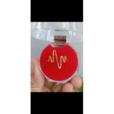 cincin perak lapis emas 22karat