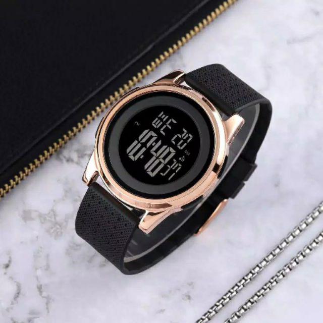 Jam Skmei 1502 original bergaransi free carton box-Rose