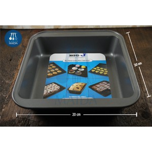 Loyang Kotak Anti Lengket 20x20cm