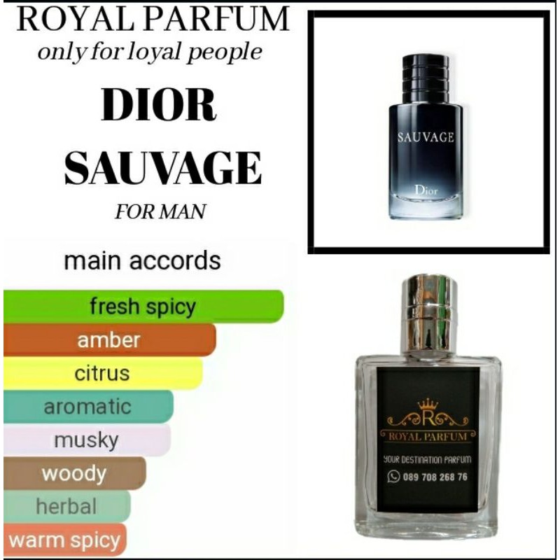 Gambar 3: Jual ROYAL PARFUM AROMA DIOR SAUVAGE 35 ML | Shopee Indonesia