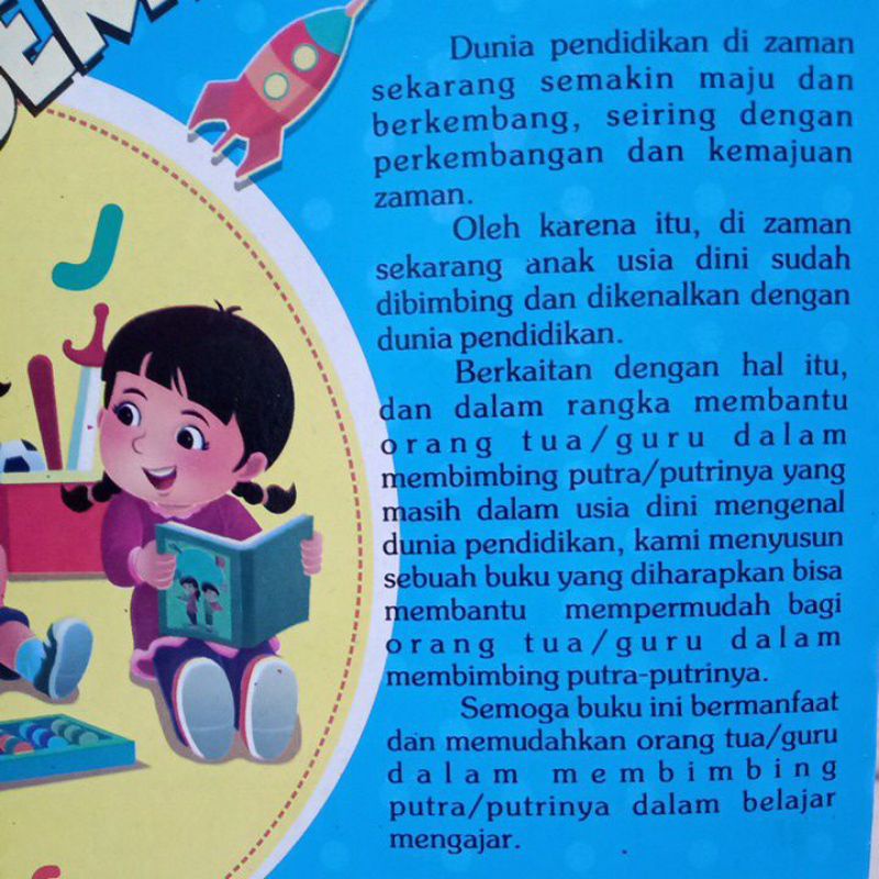 Buku Membaca Dan Berhitung
