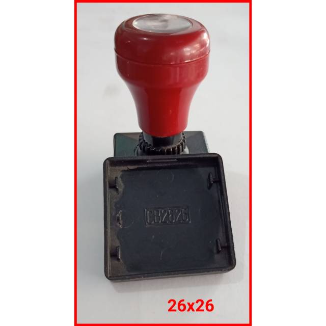 

Gagang stempel flash persegi 26x26cm