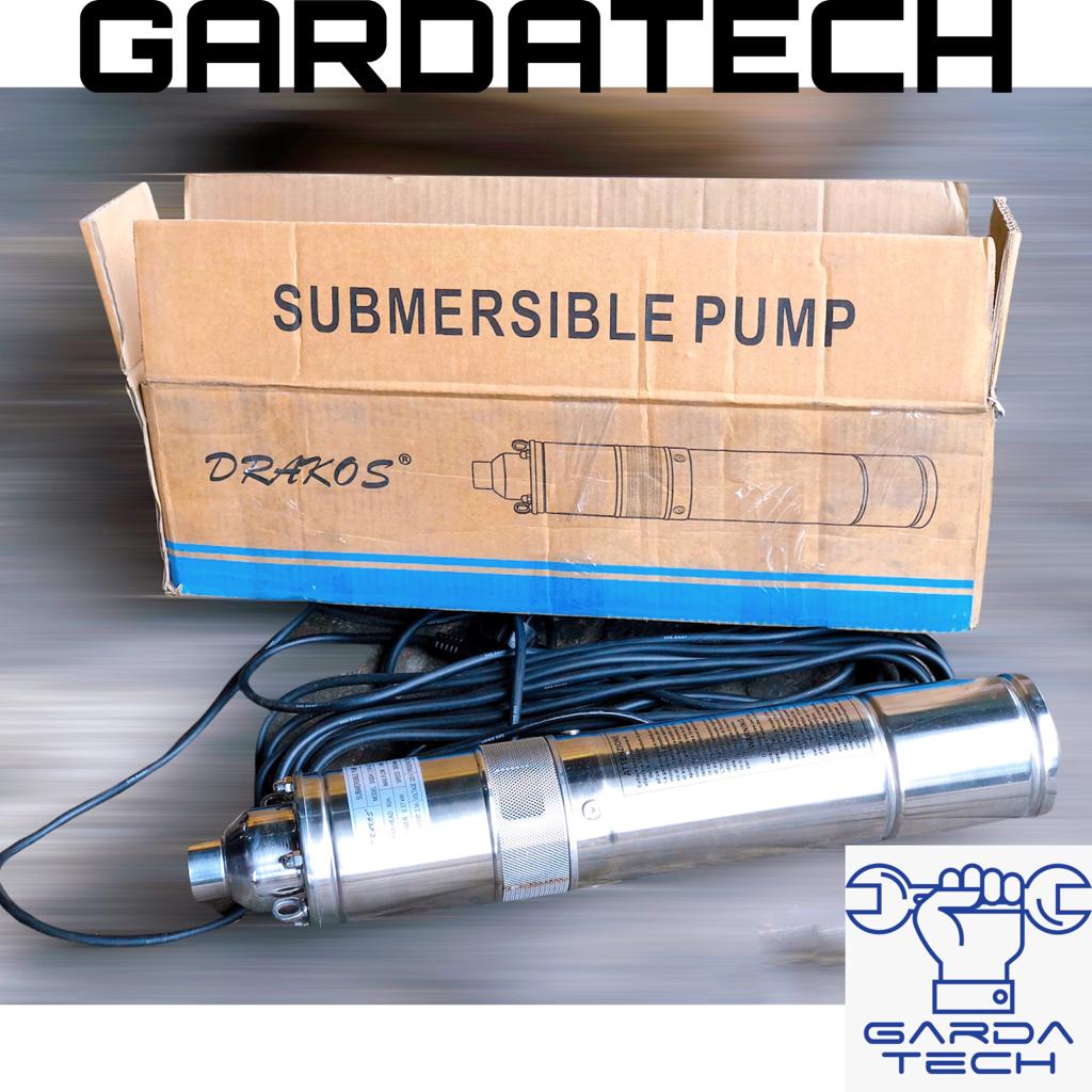 Pompa Celup Submersible Pump Drakos DGDA 1.2-50-0.37 / Body 2 Inch