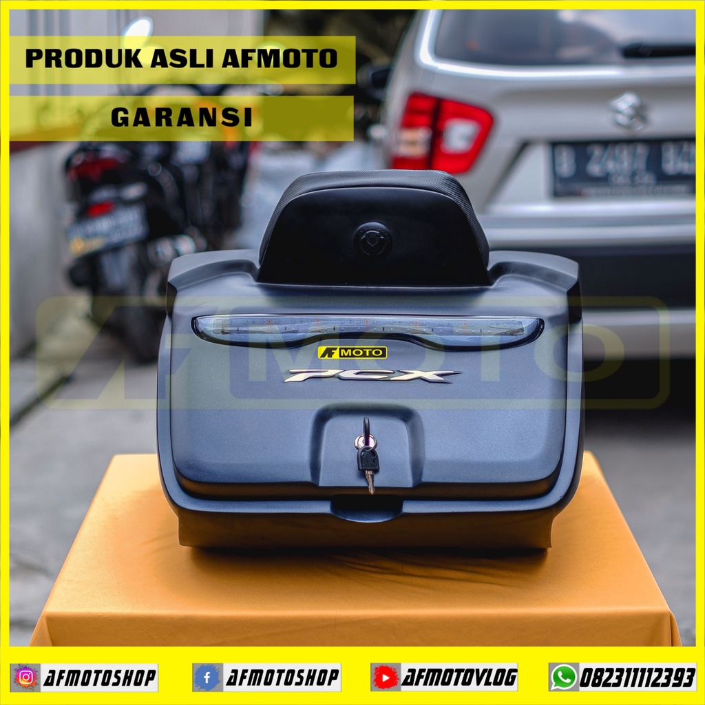 TOP BOX HONDA PCX 150 INCLUDE BREAKET