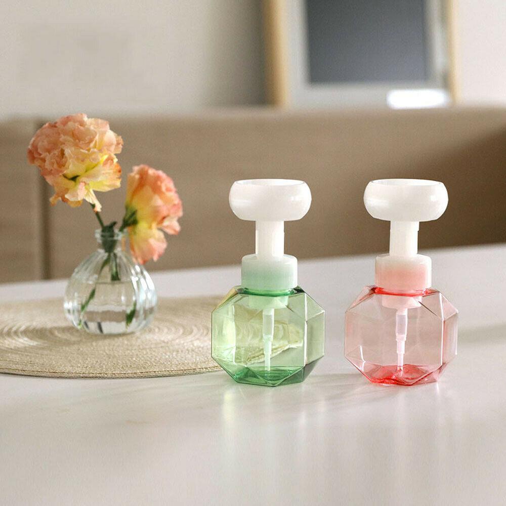 R-flower 300ml Dispenser Sabun Foaming Refillable Foam Pump Cair