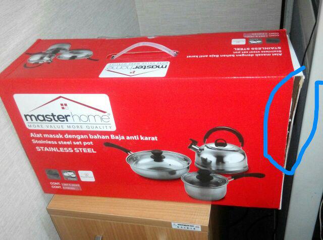 Panci Set + Teko Full Stainless Steel Master Home Panci Set + Teko Full Stainless Steel Master Home
