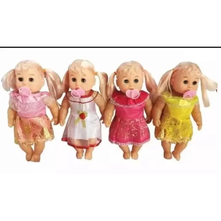 Mainan Anak Boneka Nangis Dot / Mainan Boneka Dot Nangis / Mainan Bayi Nangis Dot / Mainan Bayi Dot 