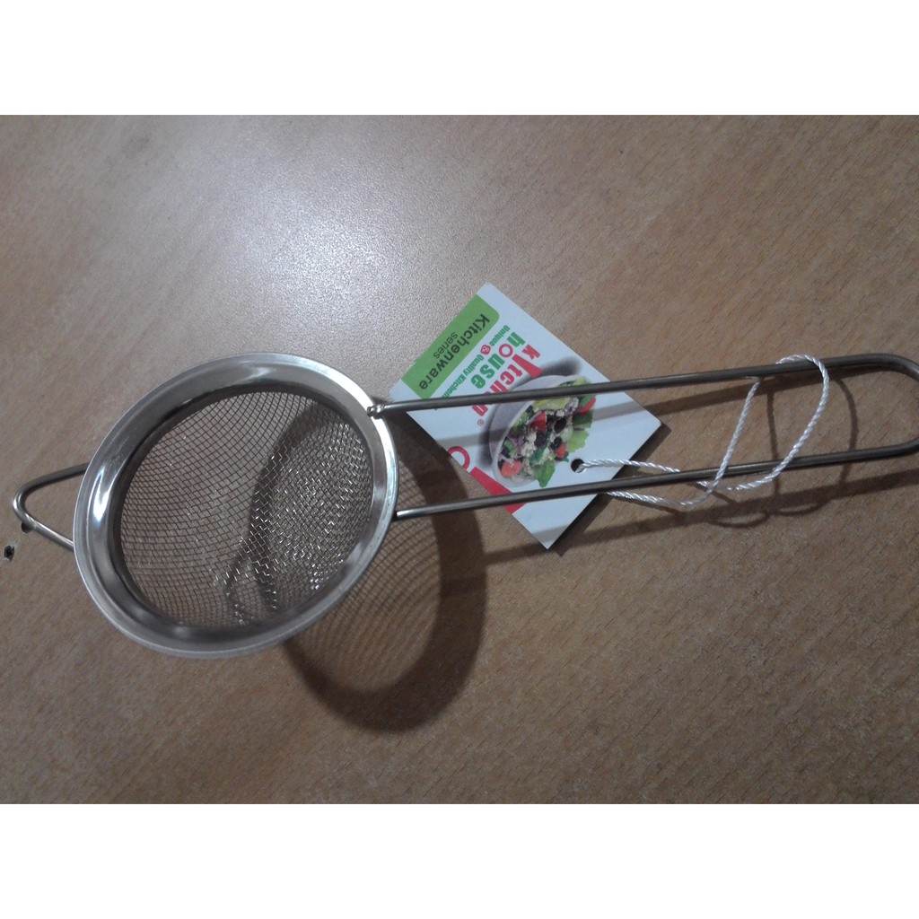 Saringan Minyak Kecil Halus Stainless Steel 12cm KITCHEN HOUSE  SG-0578k