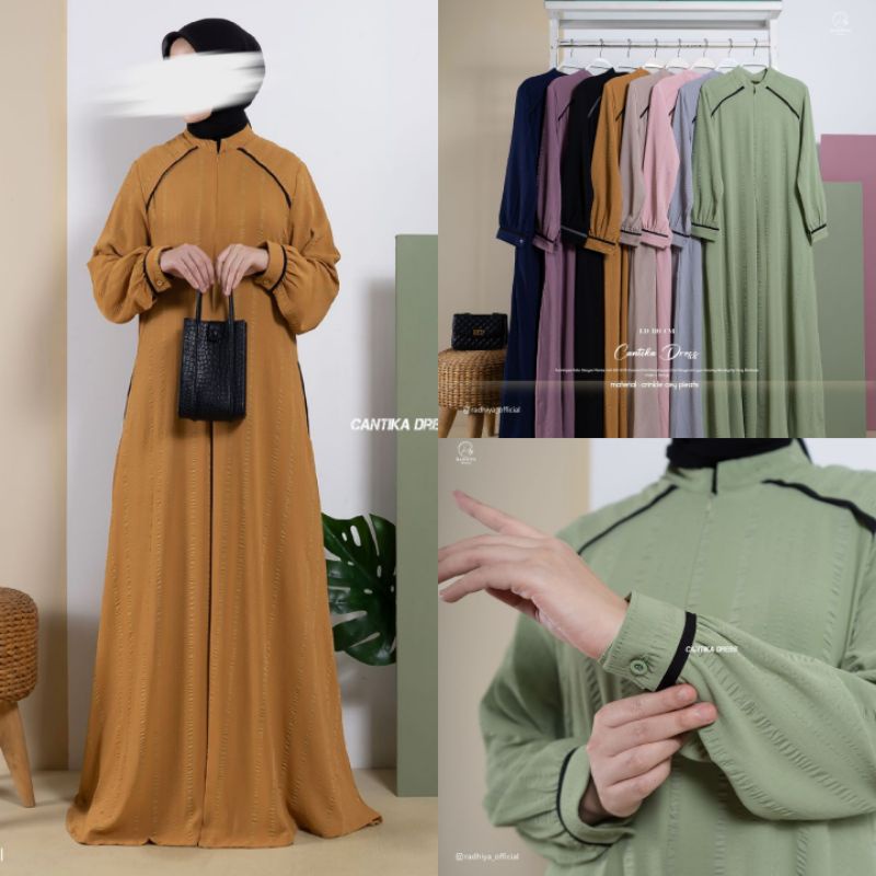 SALE LAST STOCK Gamis RADHIYA Cantika Dress ORIGINAL