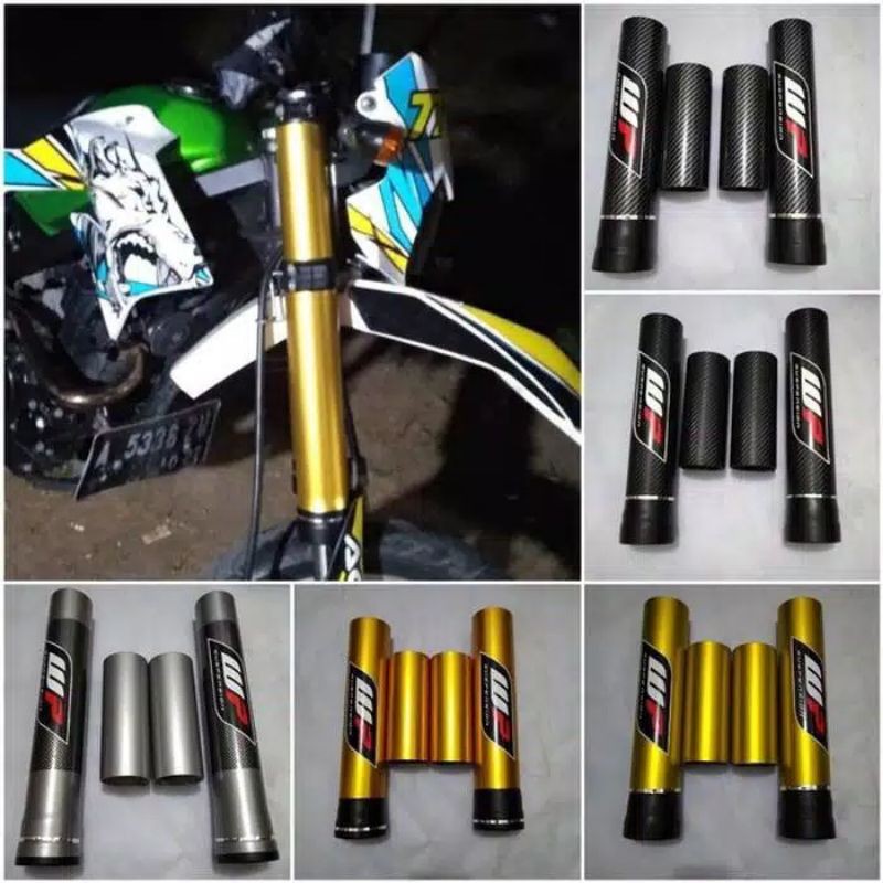 Cover shock Depan CRF 150L WP Besar Model Real Jump