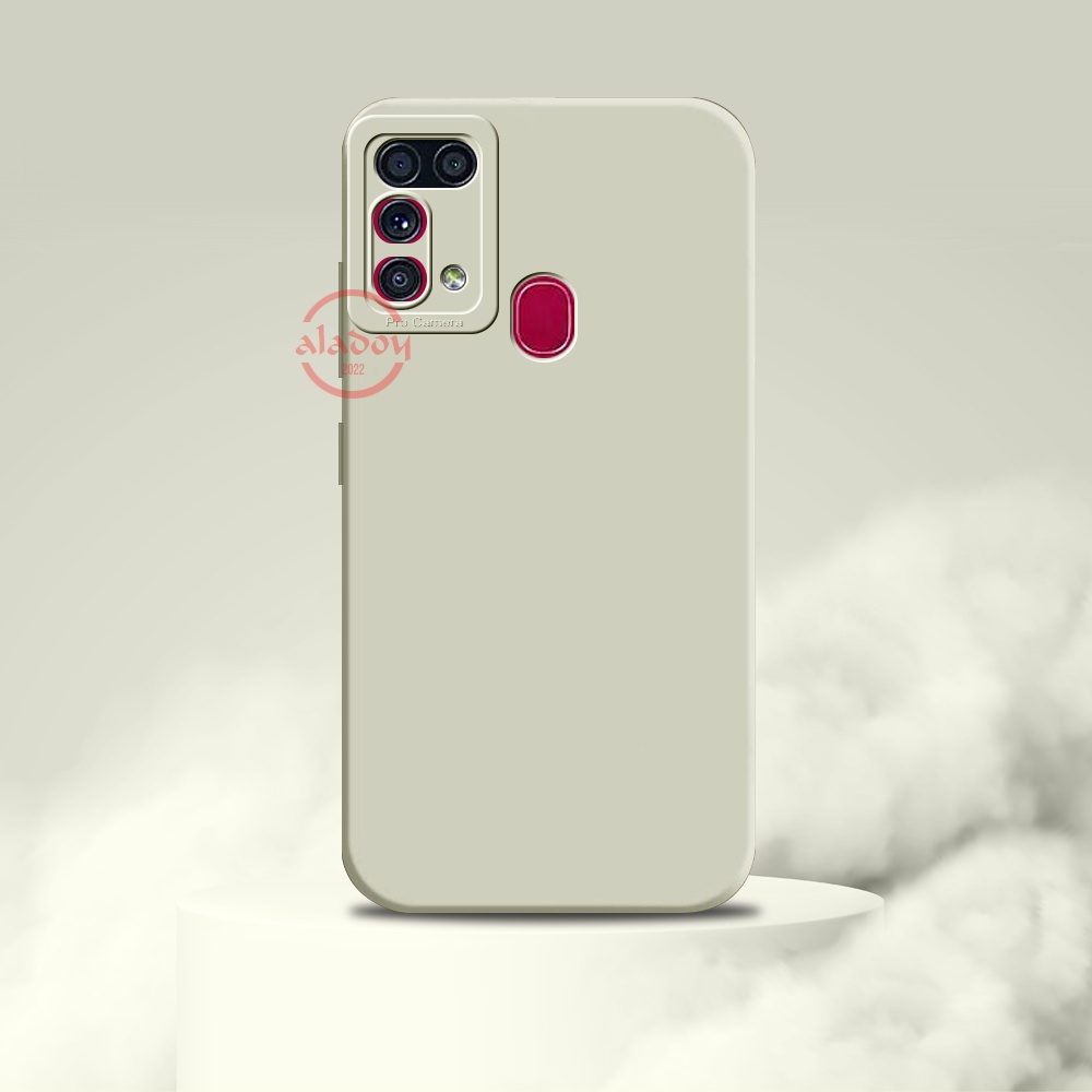 Soft Case Samsung M21 / M30S / M31 Case Liquid Silicone Pro Camera Premium Casing