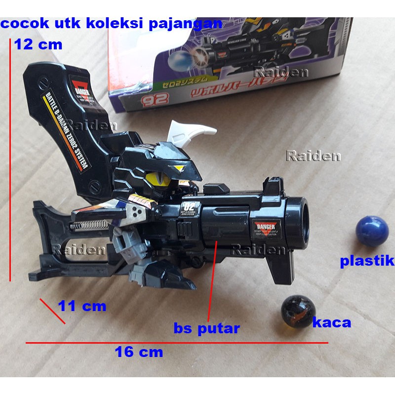 b-daman revolver hades ss92 mainan robot kelereng kw bdaman