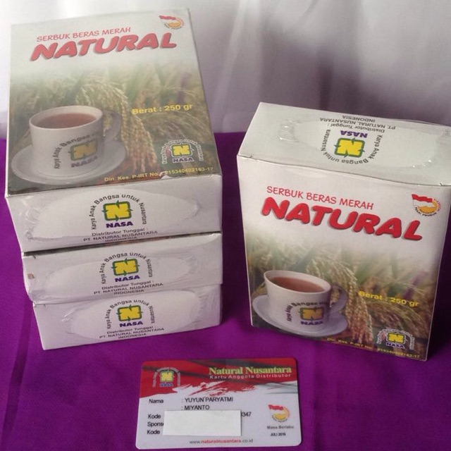 

SERBUK BERAS MERAH