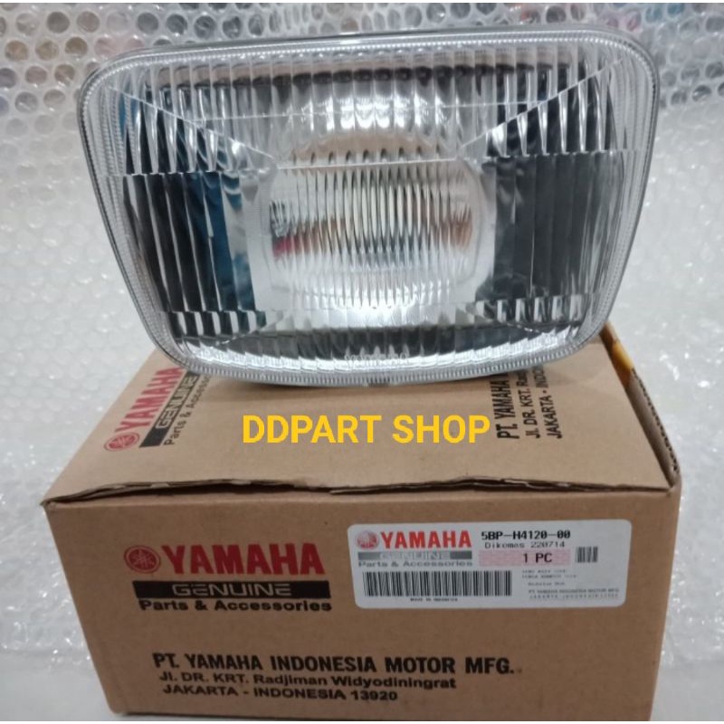 Reflektor Lampu Depan Mika Lampu Depan Oval Rx King New Rx King 1999-2006 Rx King se Rx King RxK Ori