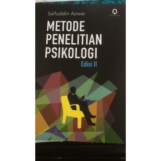 Metode Penelitian Psikologi Edisi 2 Saifuddin Azwar Shopee Indonesia