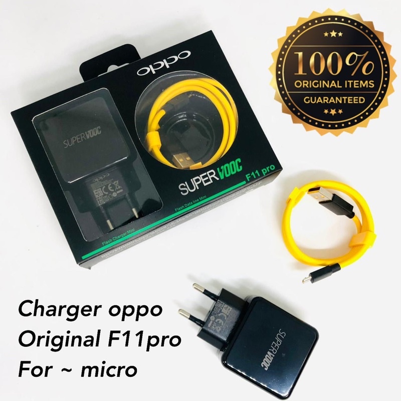 TRAVEL CHARGER OPPO F11PRO FOR MICRO SUPER VOOC PROMO SEN