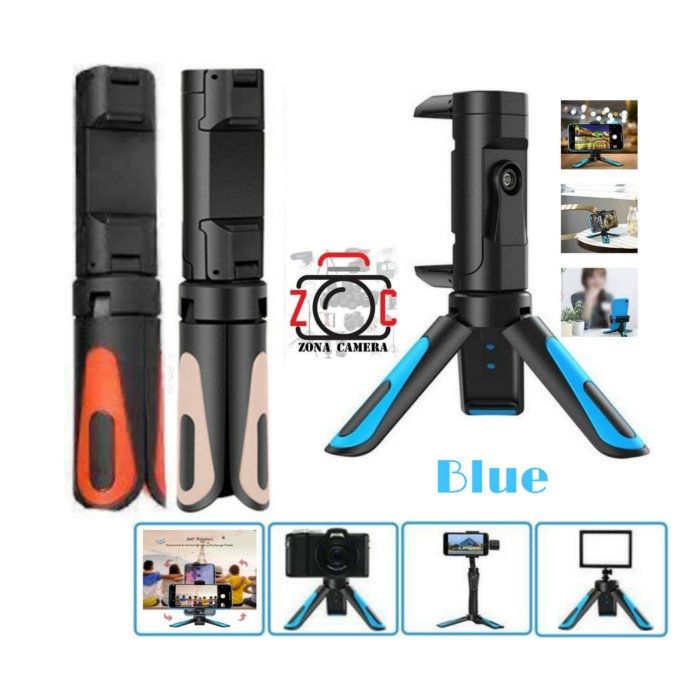 Tripod Mini Tripod Table Stand Vlog Universal Smartphone Hp Handle kit Apexel(M2L8) Tripod Stabilize