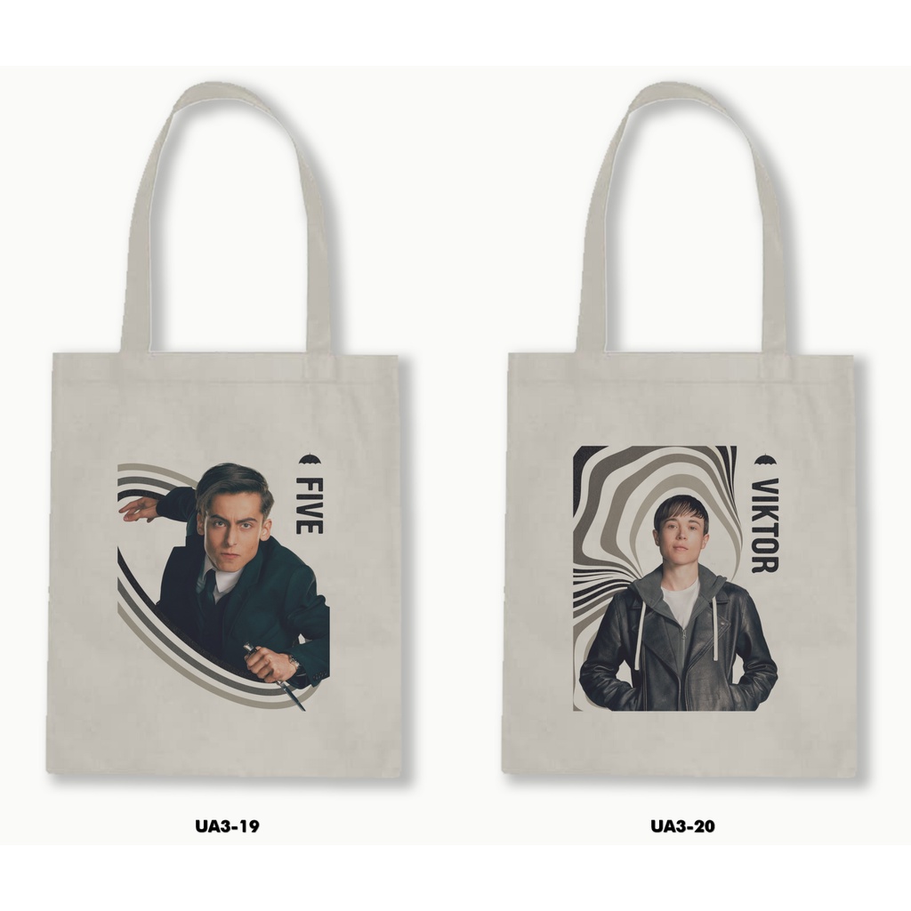 TOTE BAG BLACU - THE UMBRELLA ACADEMY 1