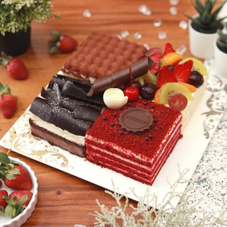 The Harvest Classic Mix Signature Cake 20x20 | Shopee Indonesia