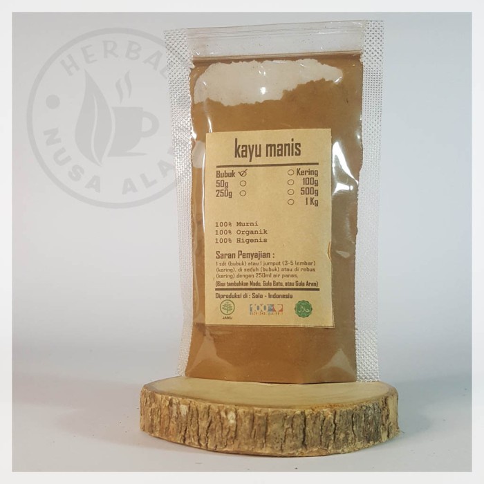 

KAYU MANIS BUBUK | MURNI | Cinnamomum Verum 100g
