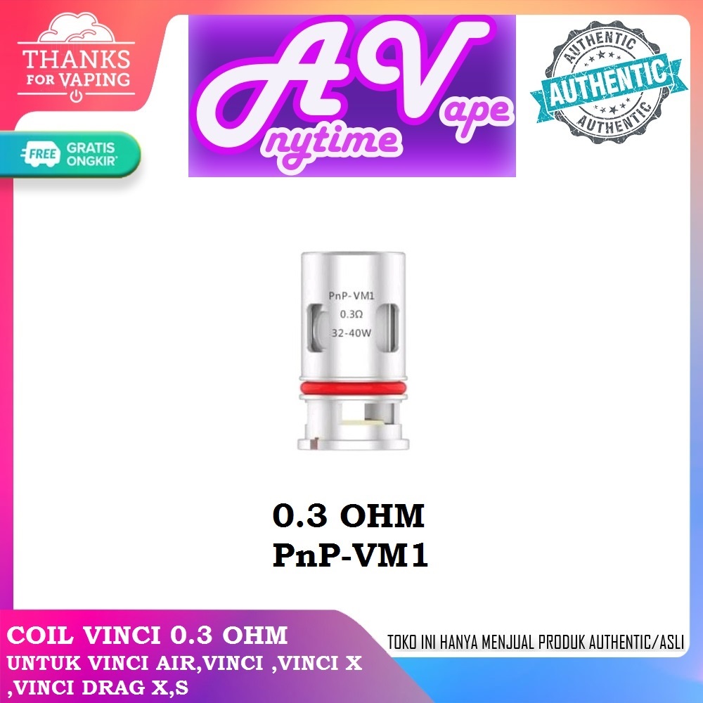 COIL VOOPOO HARGA SATUAN PNP-VM Series ASLI 100%