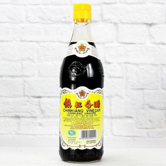 

[[COD]] Cuka Hitam Gold Plum ChinKiang Vinegar Black 550ml TERMURAH Kode 1014