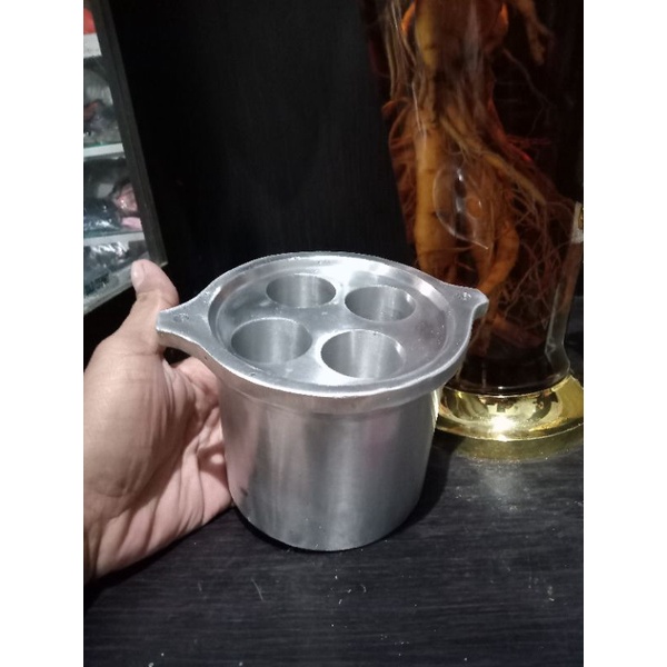 wajan sostel mini lubang 4 pakai kompor gas
