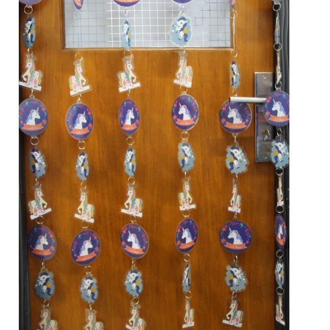 ♬ PROMO SALE  TIRAI PINTU PLASTIK JENDELA GORDEN KARAKTER MOTIF UNICORN/LUMBA2/FLAMINGO/KUPU2 HN7