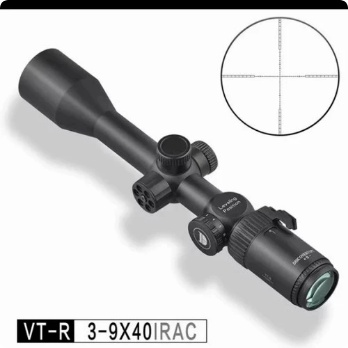 Teleskop terbaru Discovery VTR 3-9x40 IRAC mounting ORI Retikel HK