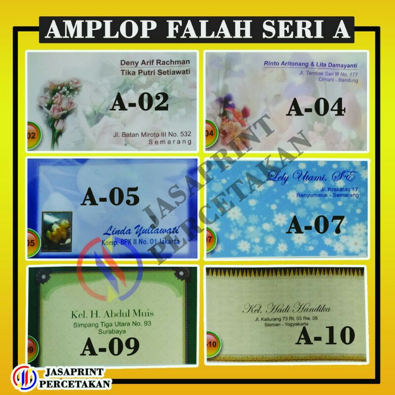 

Amplop custom nama