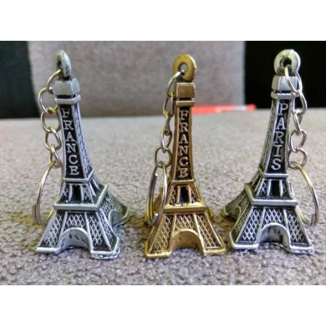 Souvenir Pernikahan Gantungan Kunci Paris Menara Eifel Resin Souvenir Pernikahan Unik Sovenir Murah-1