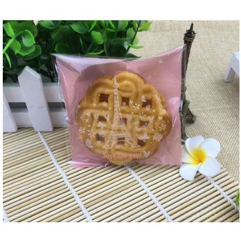 

Plastik Fancy Cookies - Kue - Permen - Accessories Paris Pink 7x7