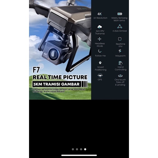 SJRC F7 DRONE SPECIAL EDITION GPS 3KM 3-AXIS GIMBAL-1