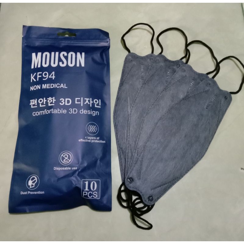 masker kf94 mouson blue jeans