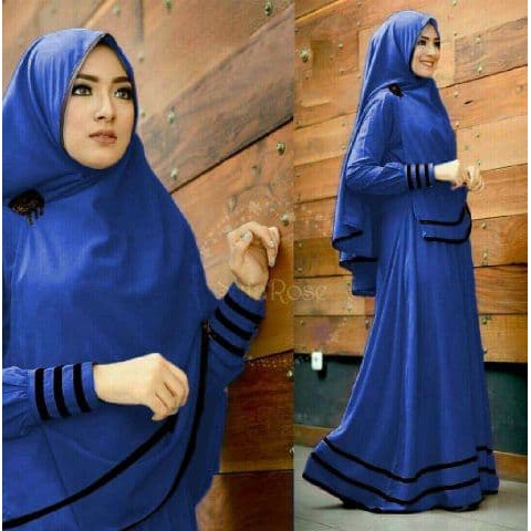 [Syfarose syari NI] gamis muslim wanita varian warna