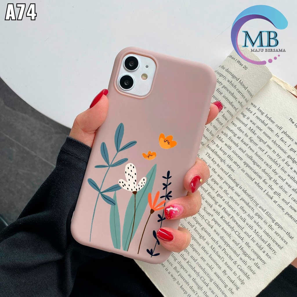 SS079 SOFTCASE FLOWER OPPO A15 A15S A16 A37 Neo 9 A57 A39 A71 A83 A9 A5 A52 A92 A53 A33 A54 A74 A95 A31 A8 2020 MB2384