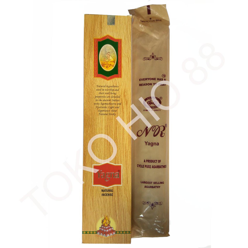 Hio / Dupa India Basah Wangi Aromaterapi Merk Cycle Yagna Incense Sticks Aromateraphy Premium.